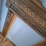 Old fireplace surround, art deco mantle