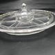 Art Deco servant in glass and solid silver.