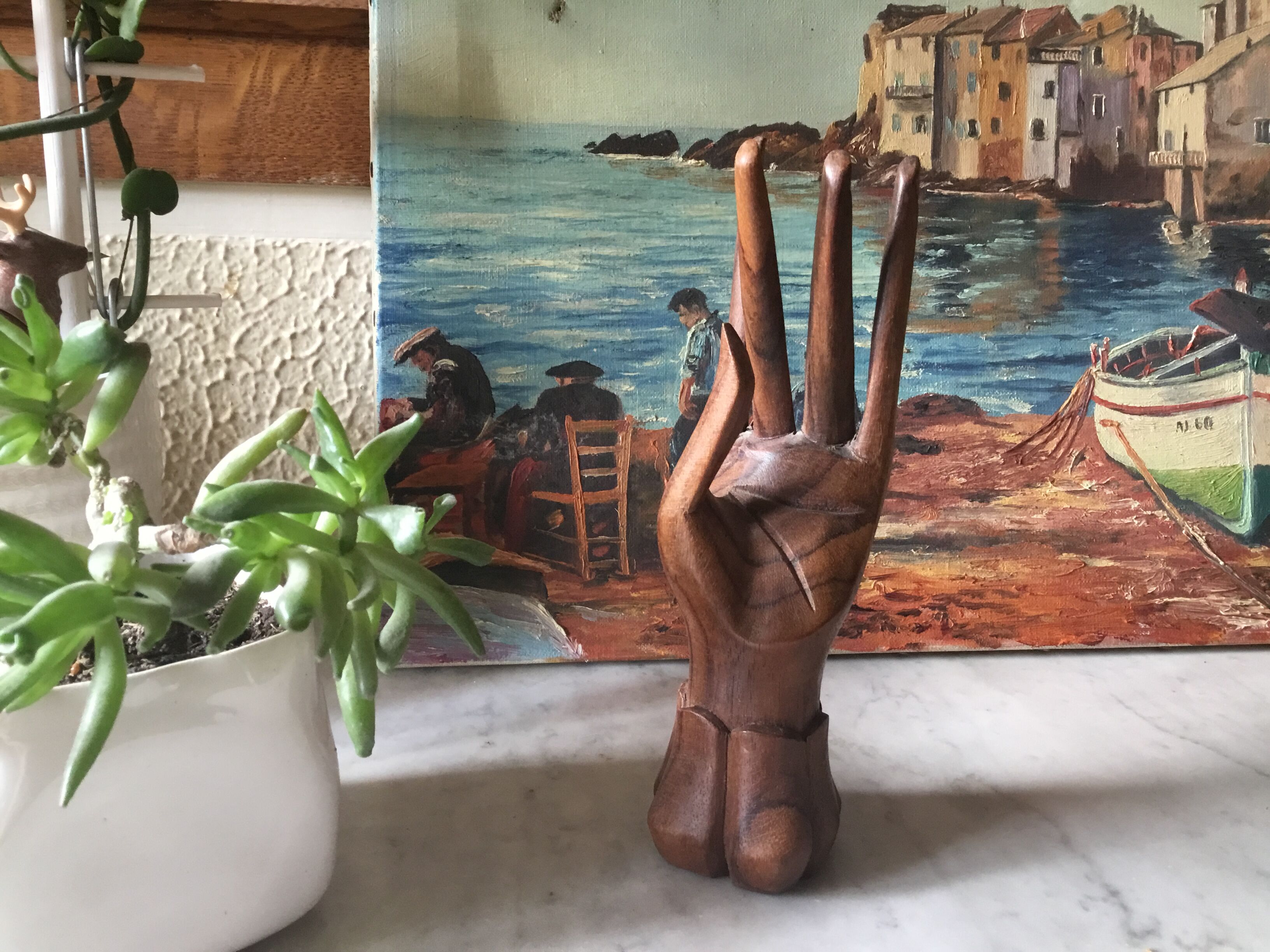 Wooden main baguiers