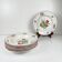 6 assiettes creuses KG Lunéville "Réverbère"