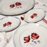 Lot of 4 dishes Digoin style