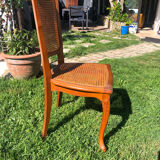 Chair cannee louis xv