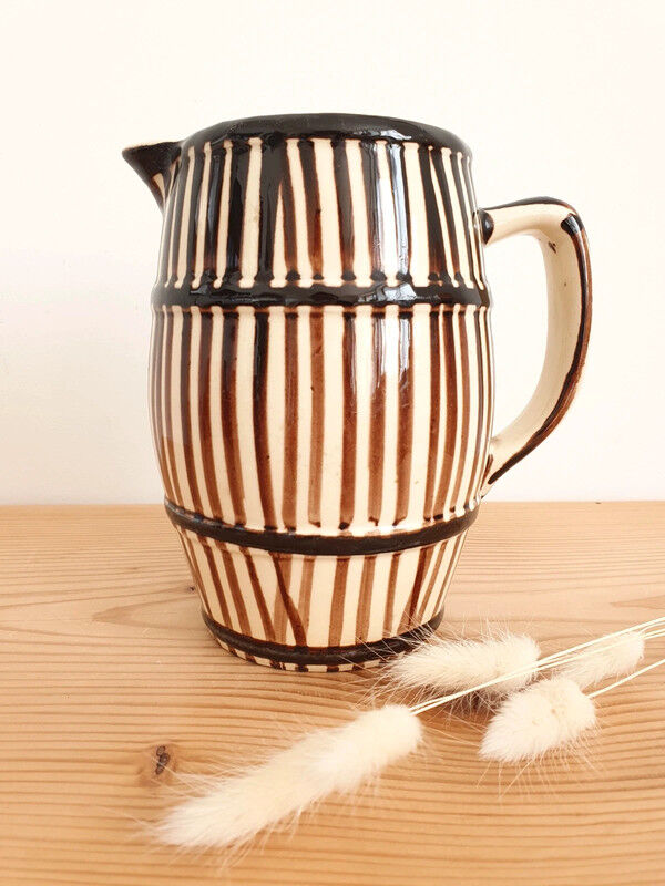 Vintage ceramic pitcher