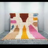 Colorful Beni Ourain rug _ handmade rug