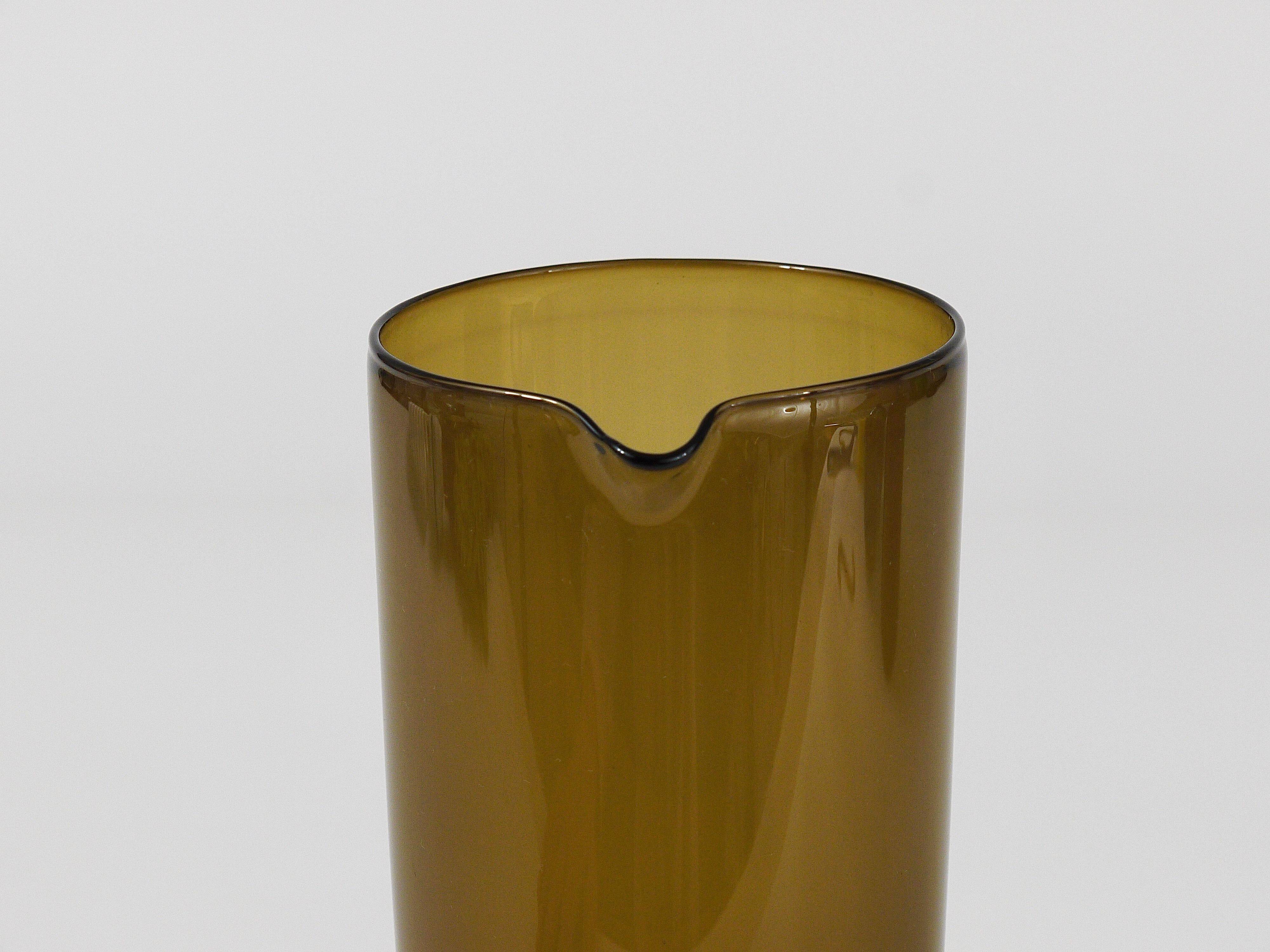 Purtilo glass jug by Kaj Franck, Nuutajärvi Notsjö, Finland, 1950s