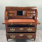 Louis XVI style mahogany writing desk with a flap, 19th century.