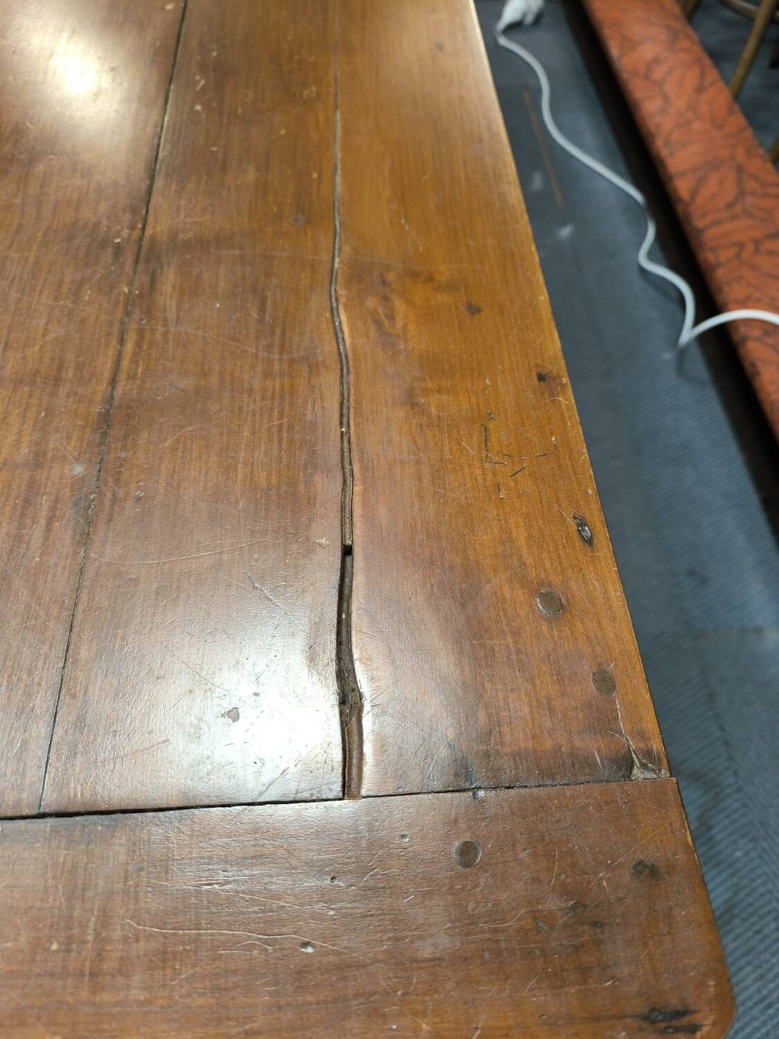 Large convent table circa 1900