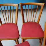 Set of 6 Bistro Baumann chairs