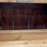 Storage cabinet folk art