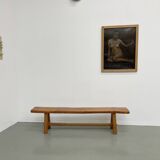 2m solid elm bench