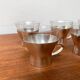 Mid-century German tea glasses by WMF, 1960s, set of 6.
