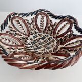 Fase Vallauris faience fruit basket