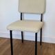Chaise moderniste design vintage 60