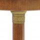 Swan collar side table