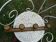 Wall-mounted coat rack, bamboo imitation wood, 4 hooks.