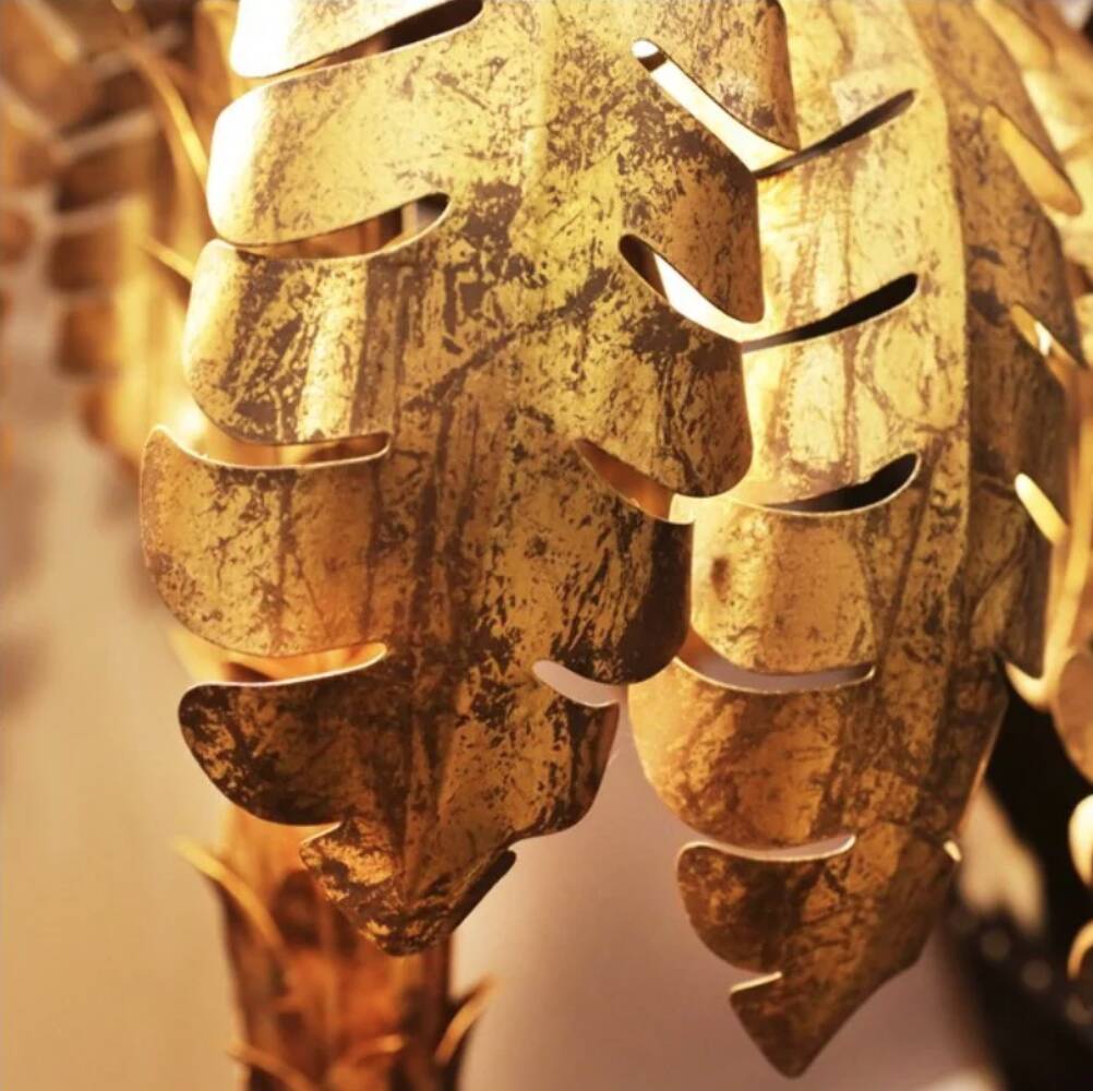 3-head palm tree floor lamp