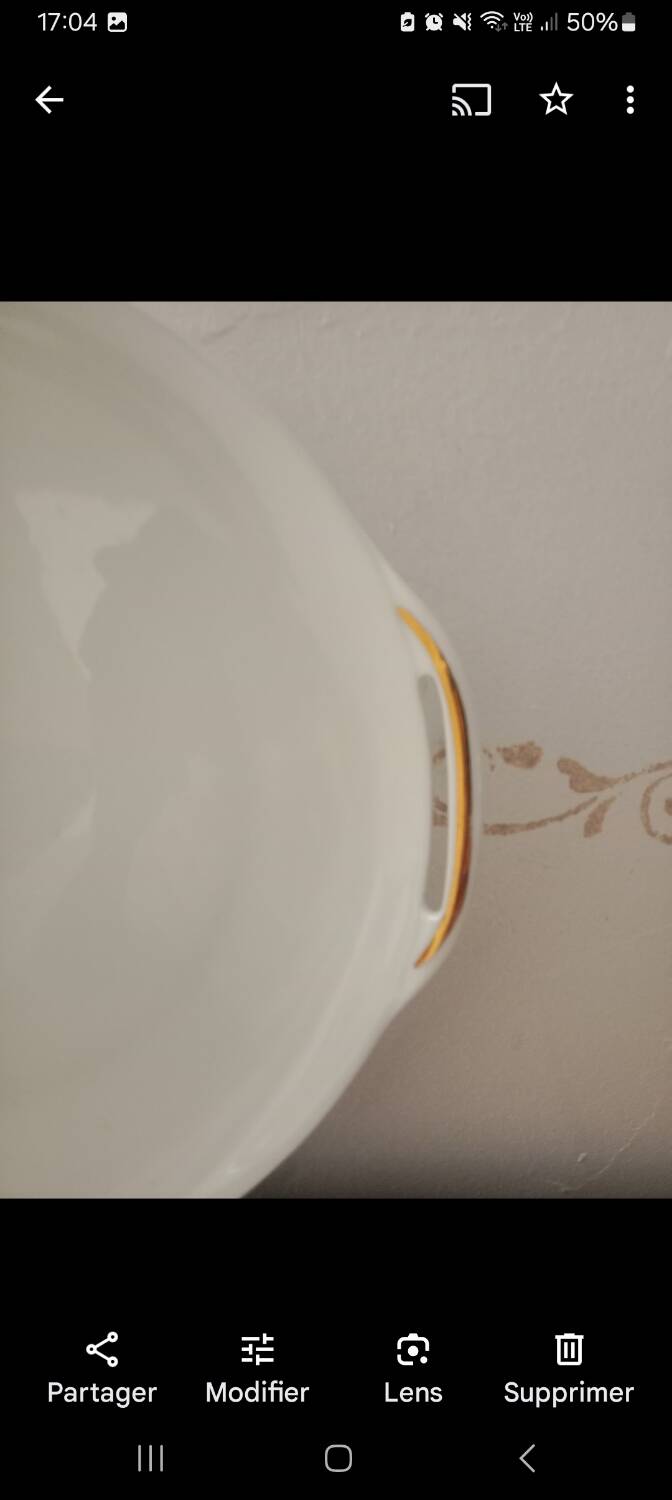 Dessert presentation plate