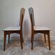 Chaises Vintage Skaï Marbre