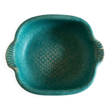 Vallauris turquoise fish ceramic 1950