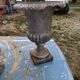 Lot of 6 Medici Cast Iron Vases from Charleville - Mézières 1900