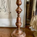 Bougeoir ancien en cuivre