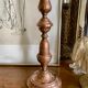 Old copper candle holder