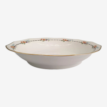 Plat creux en porcelaine de Limoges Haviland