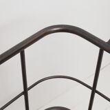 Metal baker's trolley