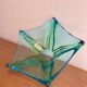 Large vintage blown glass decorative bowl