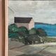 Swedish Oil on Panel – “Coastal Motif” by Einar Persson – Signed – Vintage