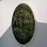 Miroir vintage galvorame metalvetro 1960
