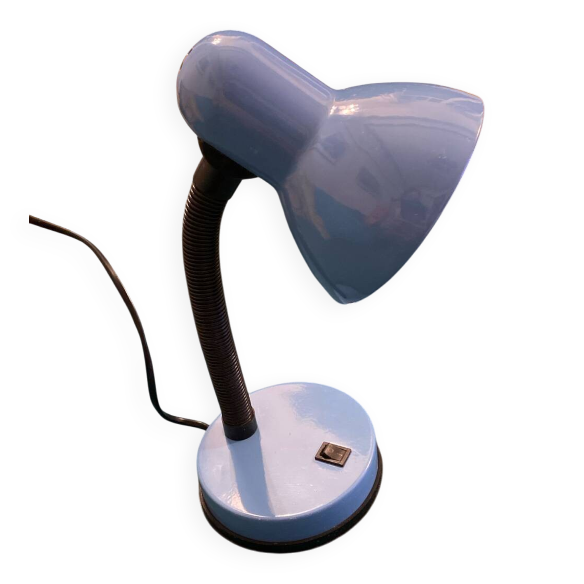 Lampe de bureau seylumiere bleu clair