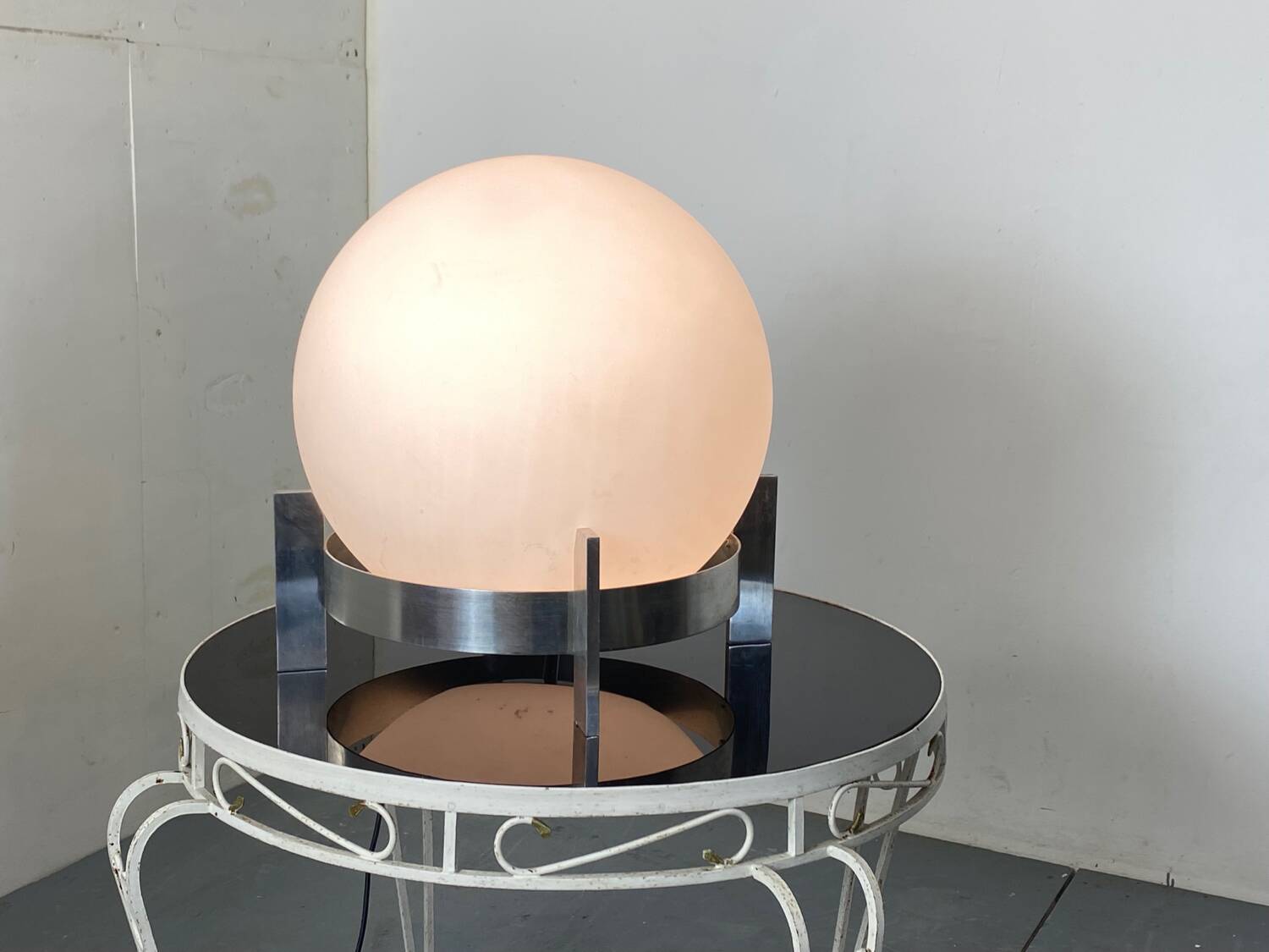 Lampe de table Globe de l'ère spatiale de Peil & Putzler d'Architonic, années 1970, Allemagne