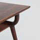 Gunni Omann sculptural coffee table rosewood Omann Jun Denmark 1958