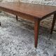 Table de ferme en chêne et sapin