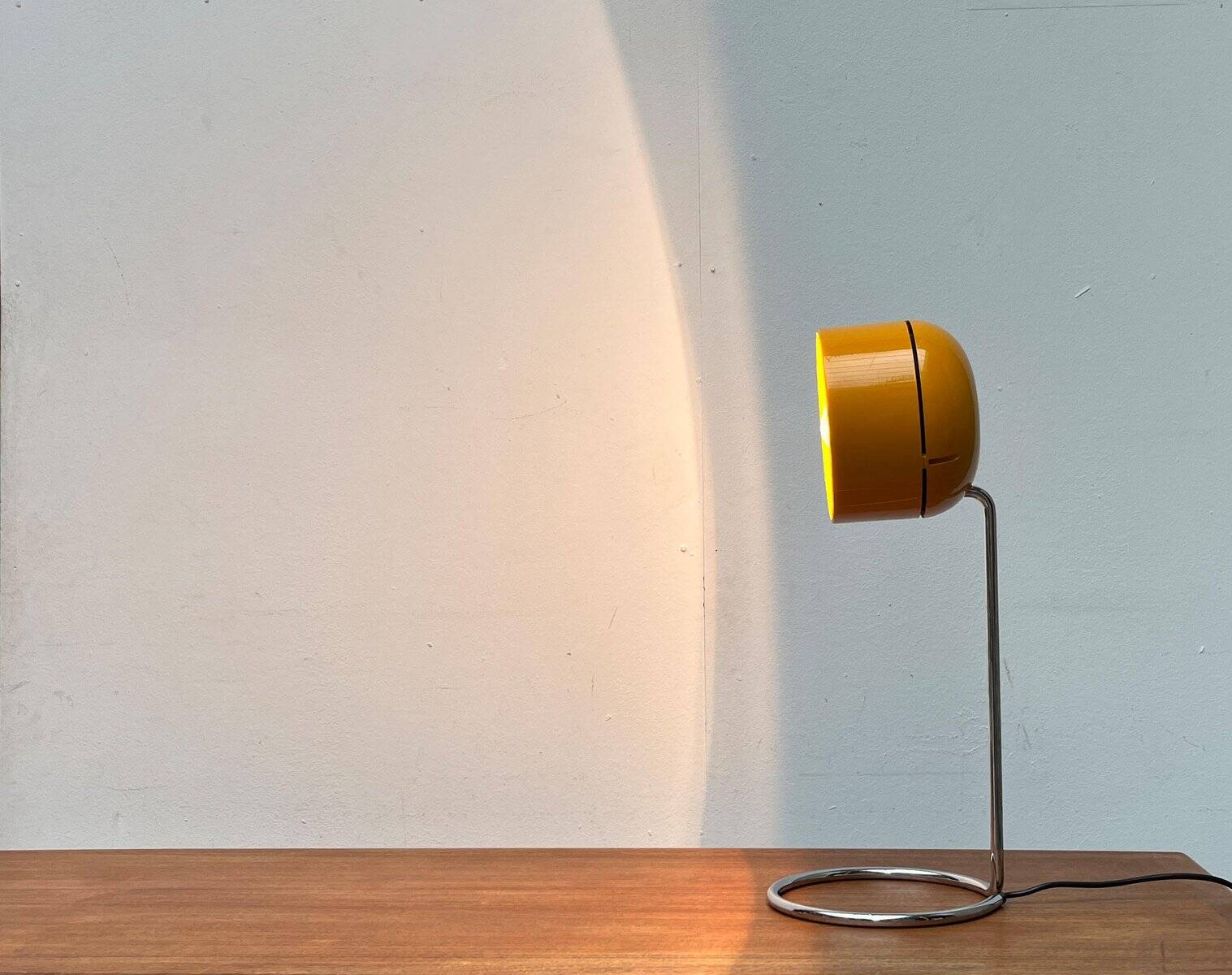 German space age table lamps from the mid-century by Arnold Berges for Staff Leuchten, 1970s, set of 2.