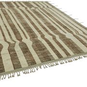 Handmade Tribal Decorative 287 cm x 369 cm Beige Wool Carpet
