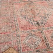 Tapis Boujaad marocain vintage 188 x 281 cm – Tapis berbère fait main en laine 100%