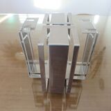 Chrome metal table lamp 70s