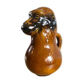 Pichet singe en barbotine