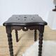 Antique turned wood stool