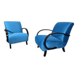 Set of Lounge Chairs by Jindrich Halabala, 1940s