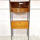 Mid Century Staples Ladderax Shelving Cupboard