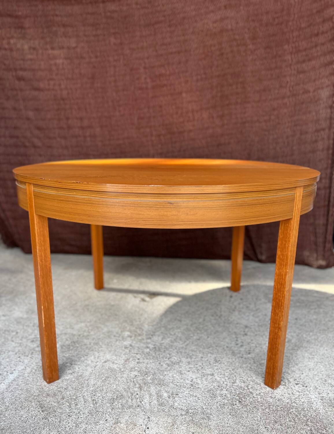 Table + 6 chaises baumann vintage 1970