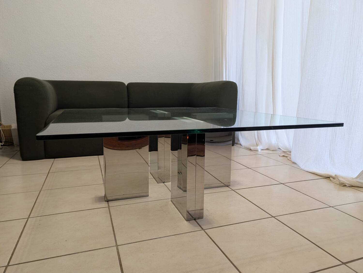 Glass table