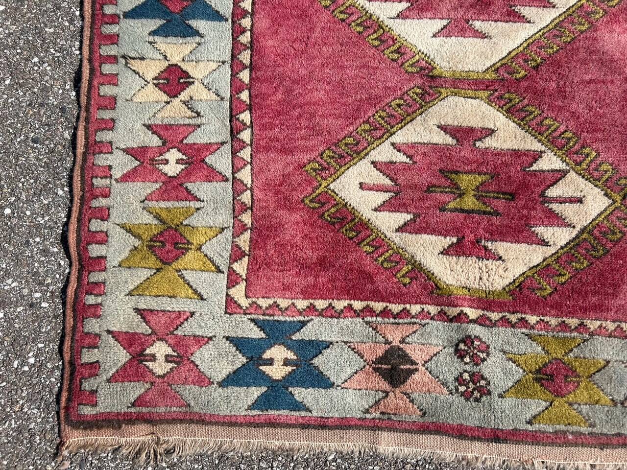 vintage pink persian rug