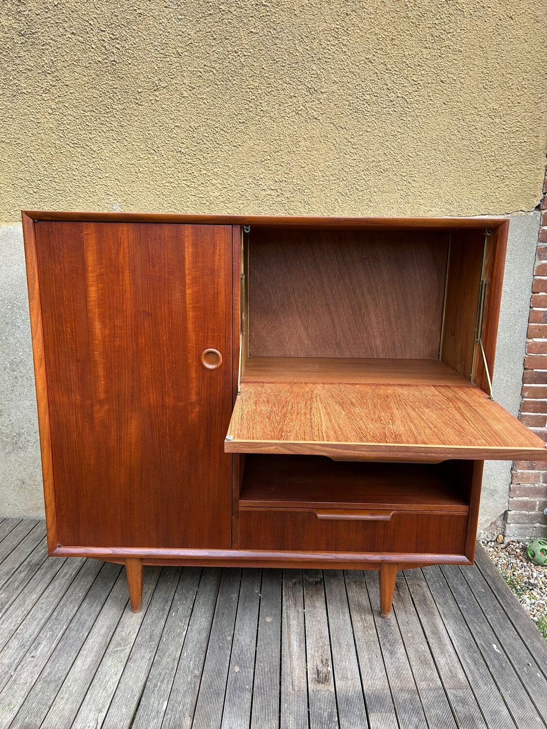 Vintage 1970s Scandinavian bar cabinet
