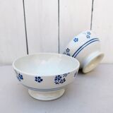 Pair Bowls Keller and Guerin Faïence Luneville