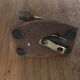 Pair of wall light art deco copper color and mirror