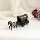 Metal pencil sharpener vintage horse and carriage collection